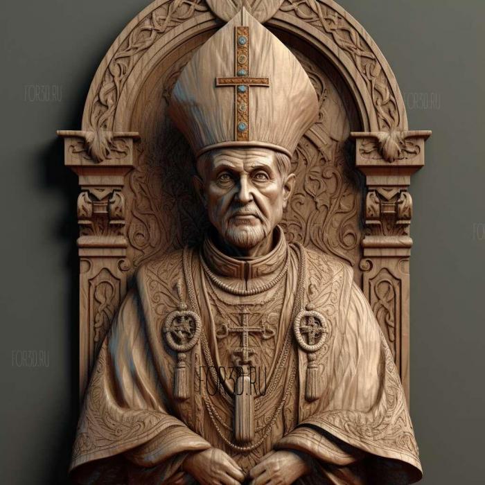 Archbishop 2 stl model for CNC